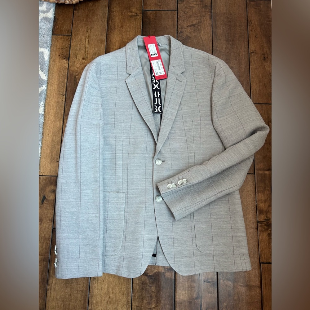 Hugo Boss Size 40R Unlined Mens Blazer